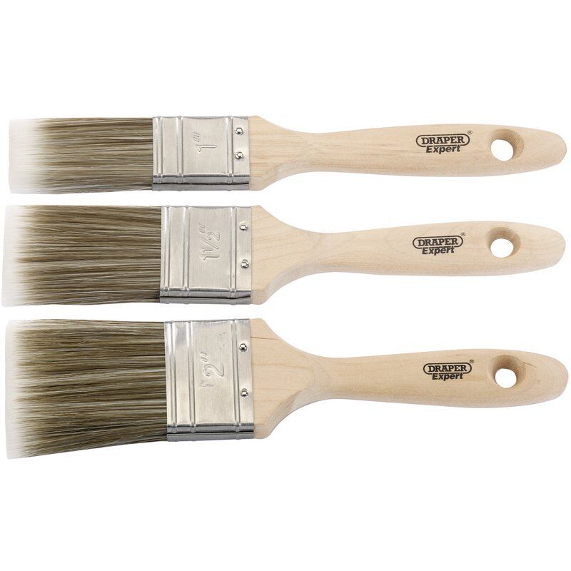 Jeu de pinceaux Draper Expert (3 pièces) | Draper Tools Europe