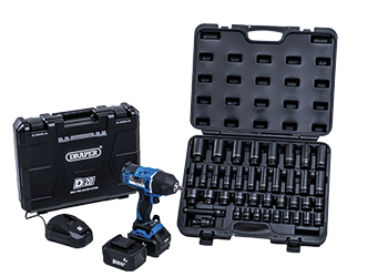 D20 Accu slagmoersleutel COMBI actie