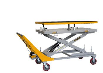 Winntec Mobile Pneumatic-Hydraulic Lifting Table, 1500kg