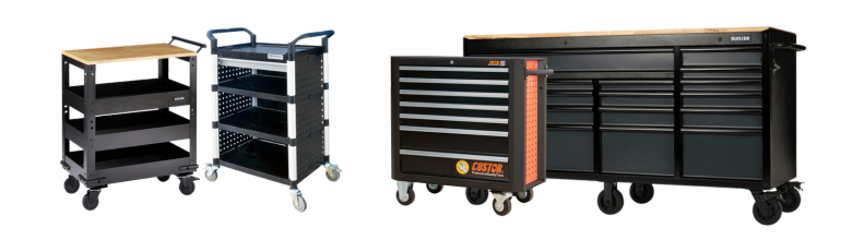 Gereedschapswagens en trolleys